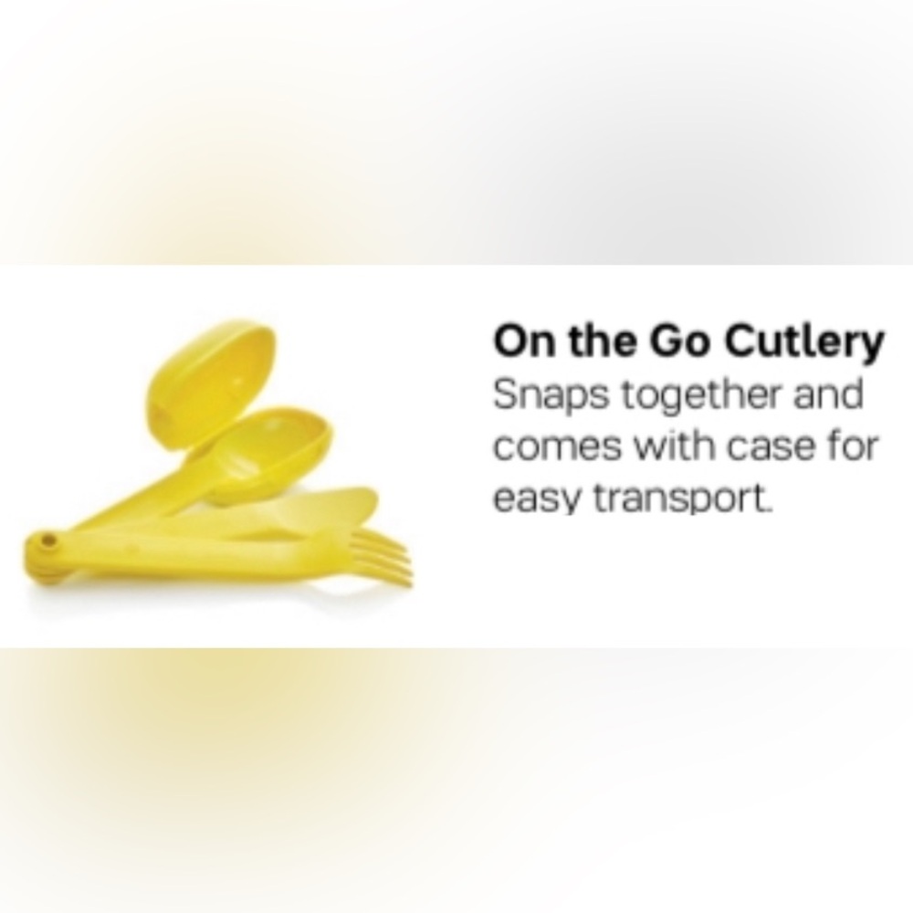 Tupperware On the Go Cutlery